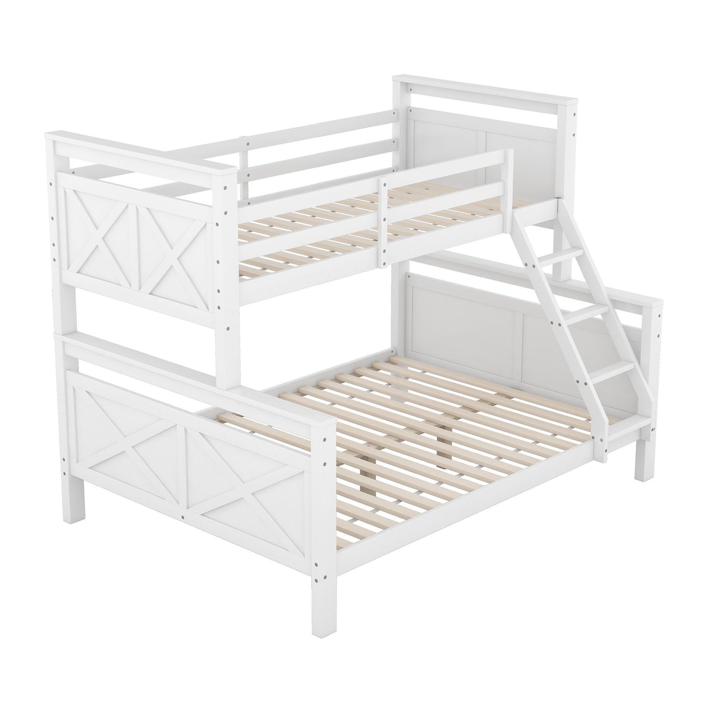 Pine Children's Bed - Kinder Hochbett Kiefer Holz Etagenbett