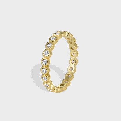 Amore Design Ring Women Gold Silver