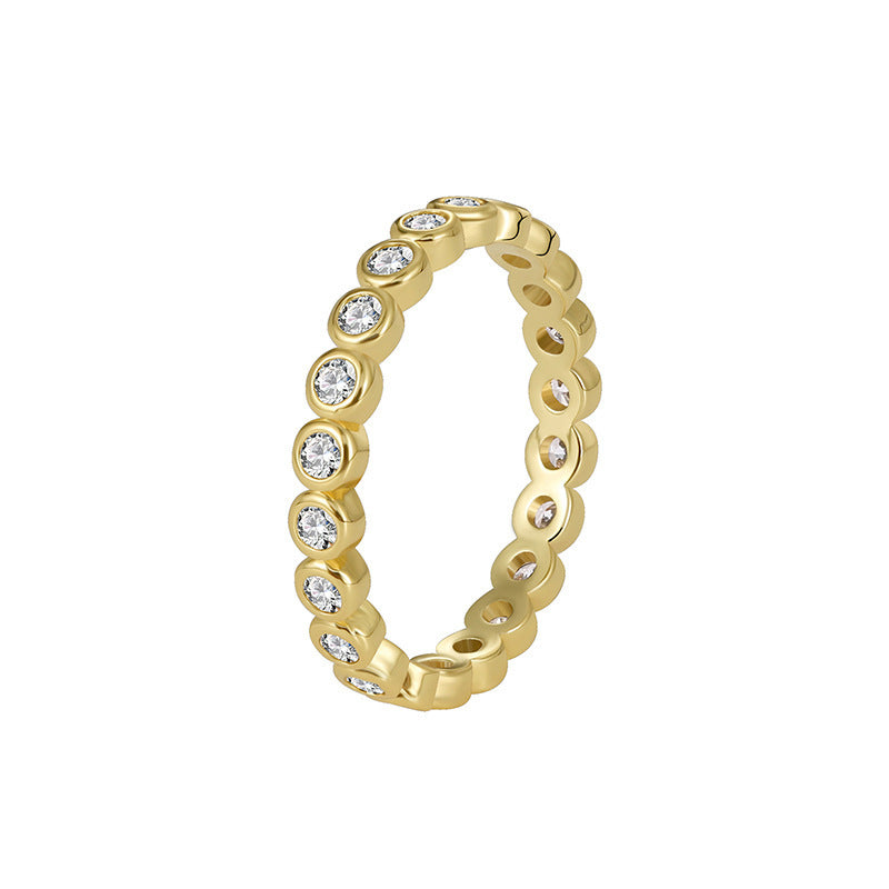 Amore Design Ring Women Gold Silver