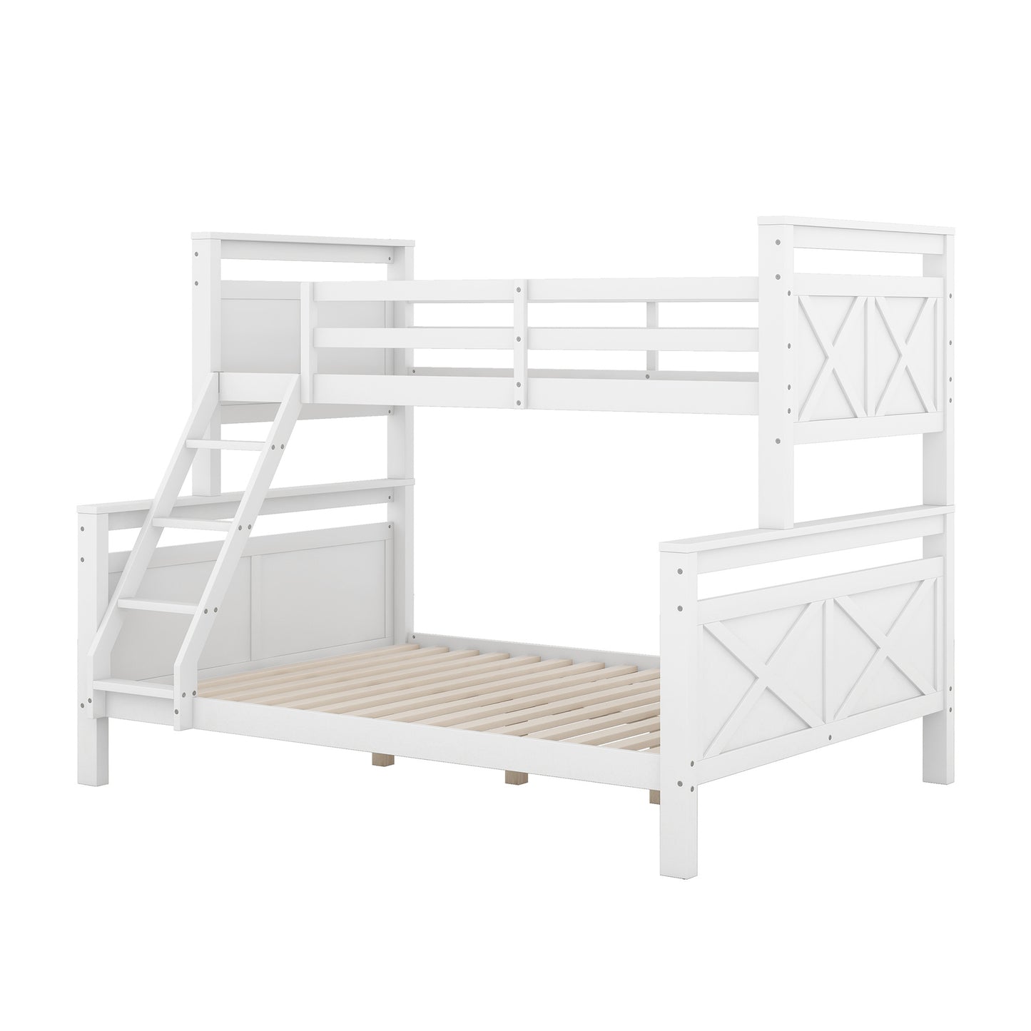 Pine Children's Bed - Kinder Hochbett Kiefer Holz Etagenbett