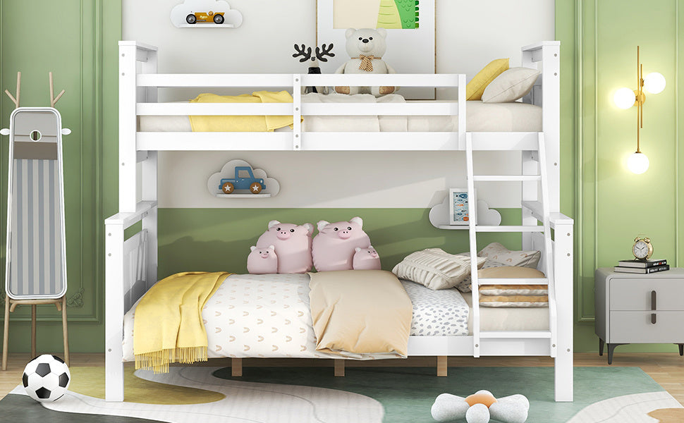 Pine Children's Bed - Kinder Hochbett Kiefer Holz Etagenbett