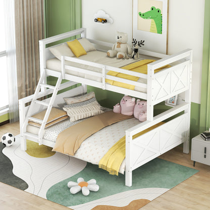 Pine Children's Bed - Kinder Hochbett Kiefer Holz Etagenbett