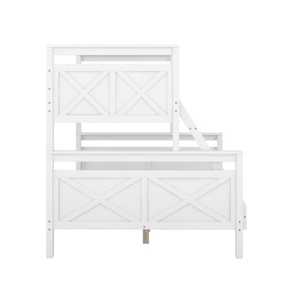 Pine Children's Bed - Kinder Hochbett Kiefer Holz Etagenbett